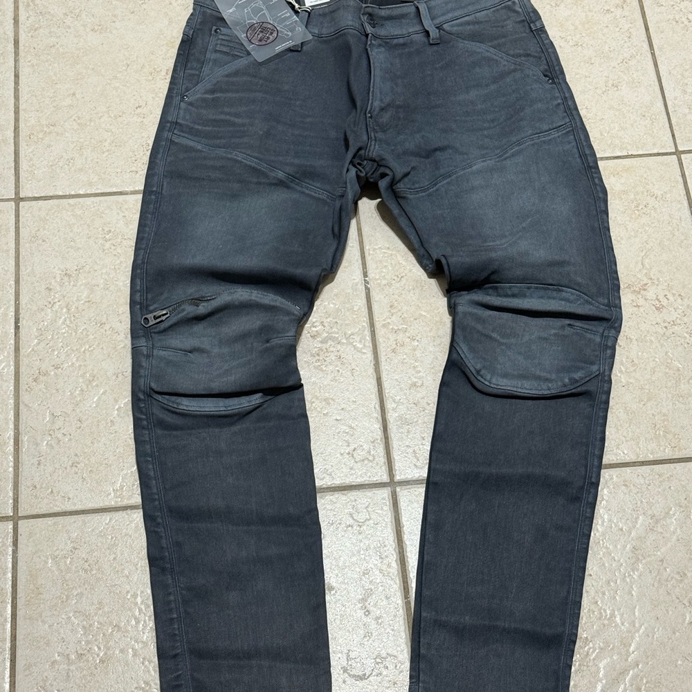 G-Star Men's Dark Gray Slim Jeans